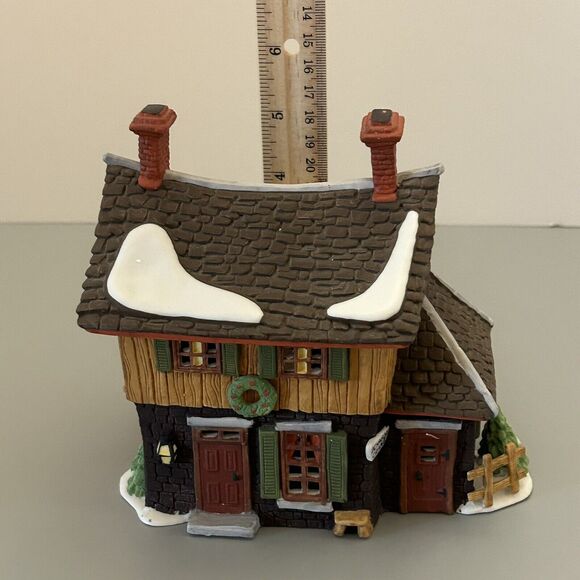 Dept 56 Sleepy Hollow Ichabod Crane's Cottage New England Village 5954-4 Vintage - Picture 11 of 12